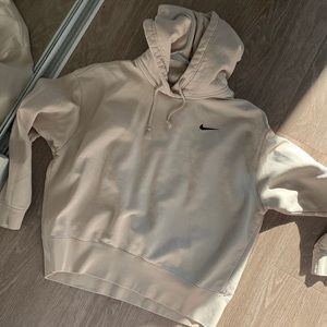 Light tan Nike hoodie